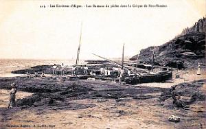 Bou-Haroun - Crique - Bateaux de peche